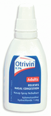 OTRIVIN 0.1% NASAL SPAY 10ML